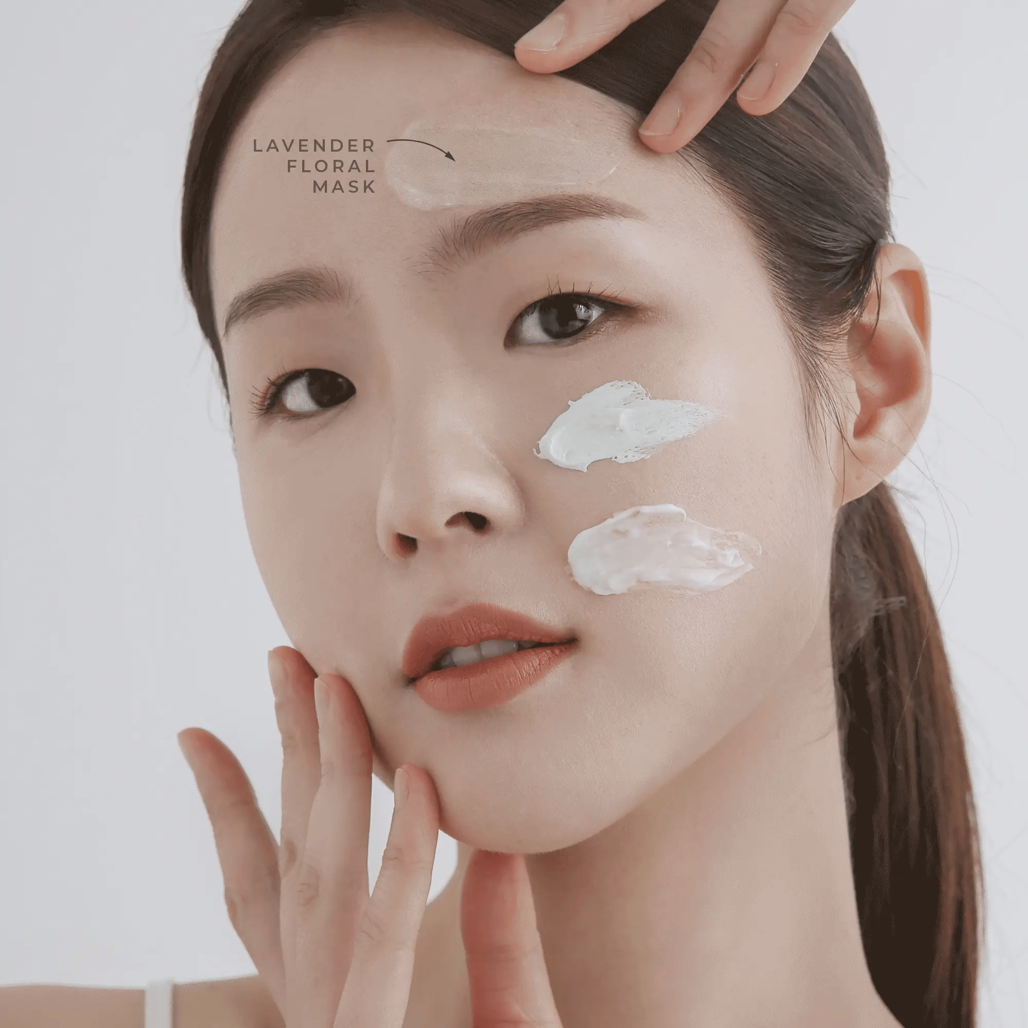Lavender Floral Mask thumbnail 4