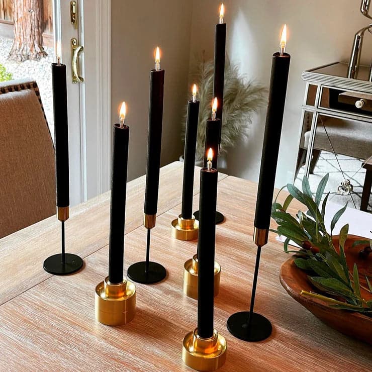 Dinner Candle- Black thumbnail 2