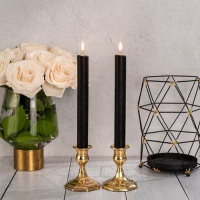 Dinner Candle- Black 1