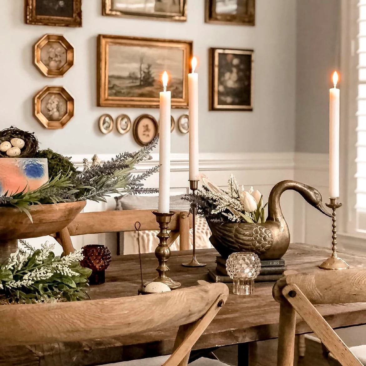 Dinner Candle- White 1